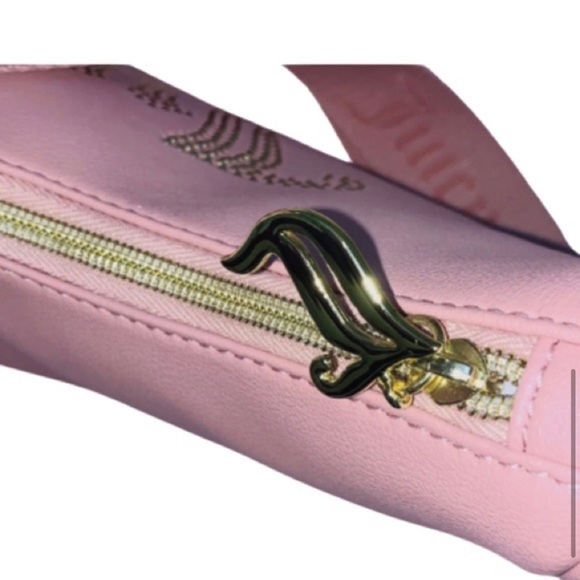 NEW Juicy Couture Pink Clay Obsession Crossbody Bag With Rhinestones+Gold - Picture 9 of 13